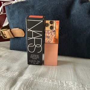 NARS Afterglow Liquid Blush in Brazen - Peachy Rose with Rose Gold Accents